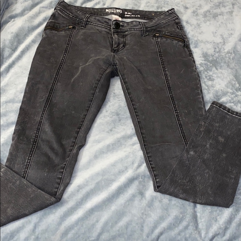 Gray Stretchy Jeans